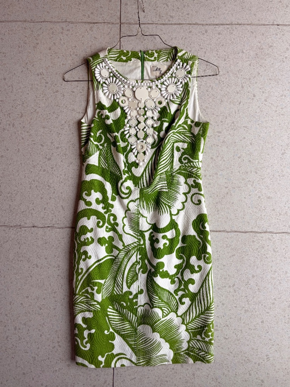 Milly Beaded Dress - size 4